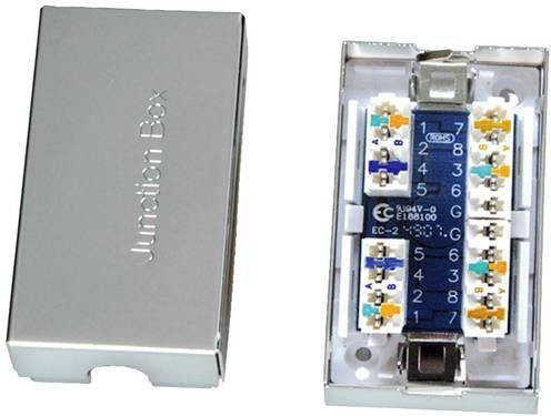 Roline Connection Box 21.17.3035 CAT 5e in Silber - Bild 1