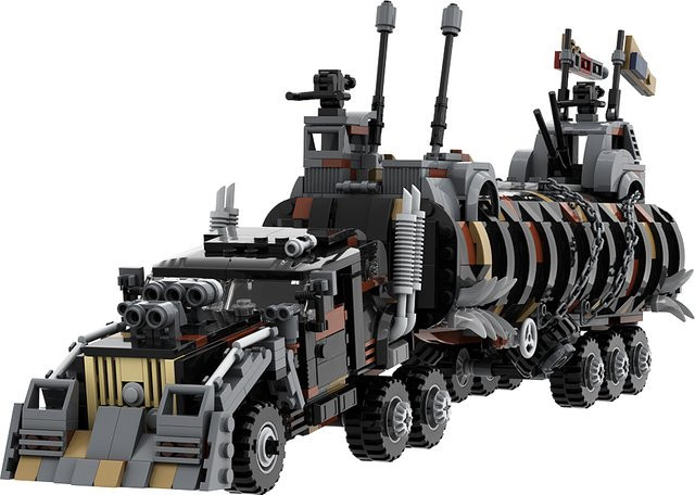 Gobricks Mad Max Tatra T815 Das Kriegsgerät, LKW-Bausteine, 1220 Teile - Bild 1