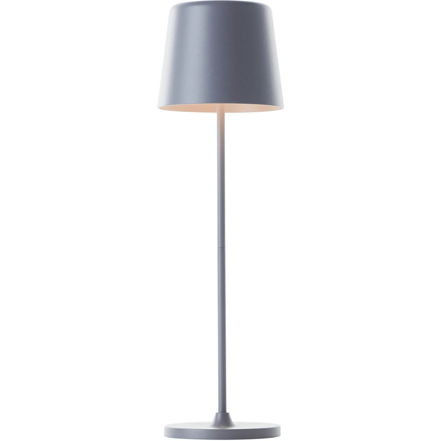 Brilliant Kaami LED-Tischleuchte Grau Matt, dimmbar, IP44, Höhe: 37 cm - Bild 1