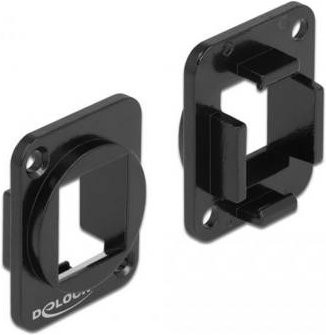 Delock 86745 Keystone Halter Schwarz - Bild 1