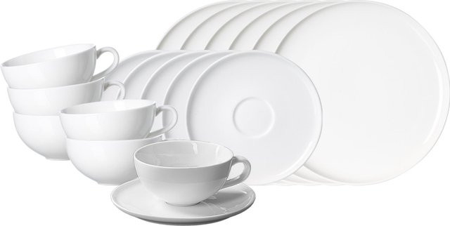 Ritzenhoff & Breker Teeservice Skagen 18er Set in Weiß - Bild 1