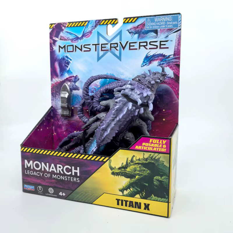 Playmates Godzilla Vs Kong Ion Dragon TITAN X Scylla, Actionfigur, ab 4 Jahren - Bild 2