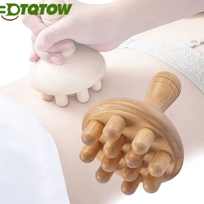 BOTQTOW Pilzmassagegerät aus Holz, Unisex - Bild 2