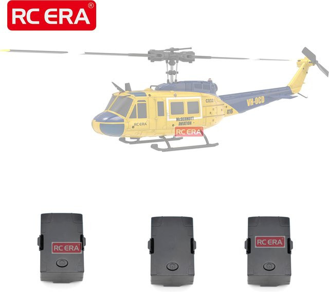 RC ERA Original 7,4 V LiPo-Akku für C032 UH-1 Huey Gyro stabilisierter RC-Hubschrauber - Bild 1