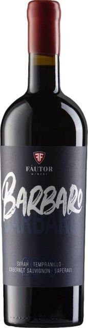 Fautor Barbaro Rotwein, Syrah, 2019, Valul lui Traian, Moldau, trocken, 0,75 l - Bild 1