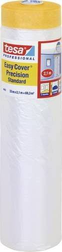tesa Easy Cover Abdeckfolie Orange B: 2,1 m, L: 33 m - Bild 1