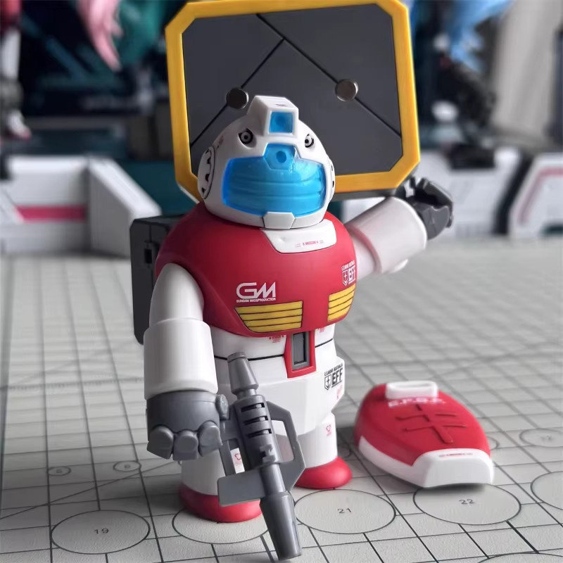 Bandai Gundam SD RGM-79 Fat GM, Actionfigur, Bausatz - Bild 5