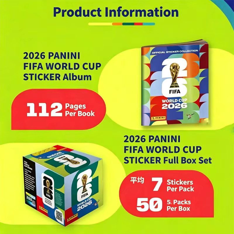 Panini FIFA 2026 Weltmeisterschaft Aufkleber, Internationale Version, ab 18 Jahren - Bild 6