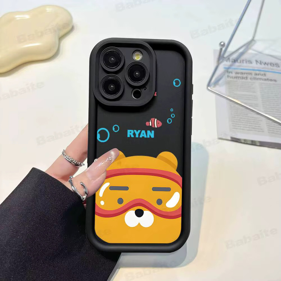 K-Kakao F-Friends Silikon Handyhülle für iPhone Pro Max in Schwarz - Bild 4