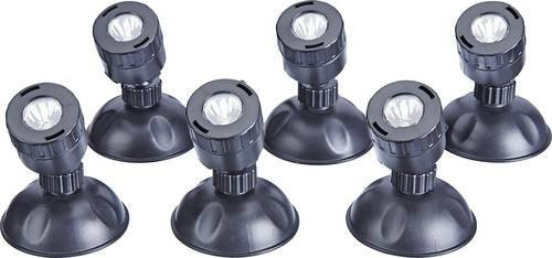 Pontec 43187 LED Unterwasserbeleuchtung Schwarz 0,5W IP68 für den Garten - Bild 1