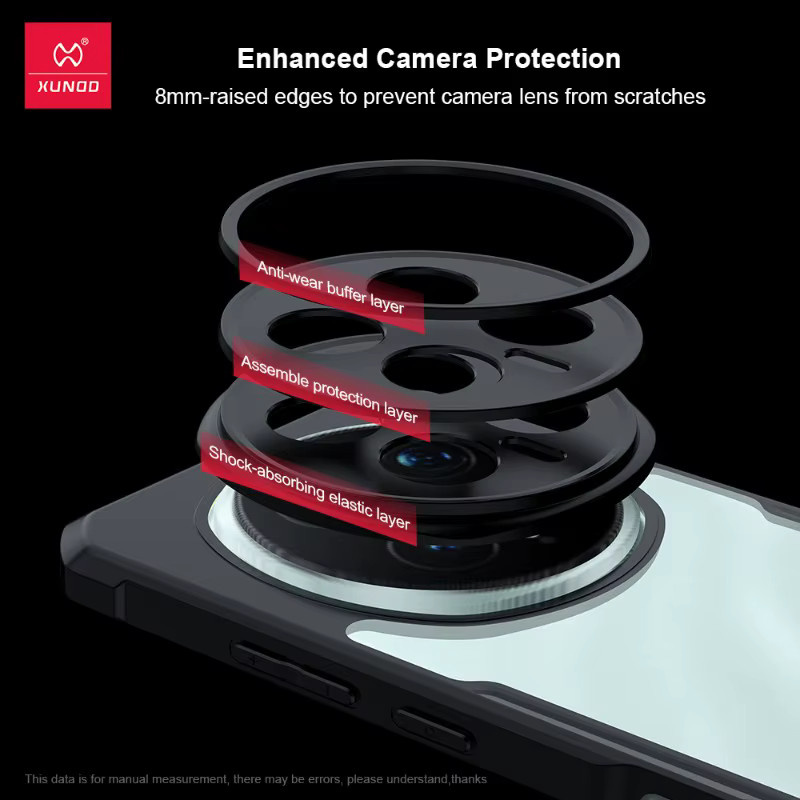 Xundd Handyhülle für Honor Magic 8 Pro, magnetisch, stoßfest, transparent - Bild 2