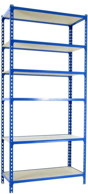 PROREGAL Schwerlastregal Giant Muli mit 6 verstellbaren Fachböden, Blau, H x B x T: 250 x 80 x 30 cm - Bild 1