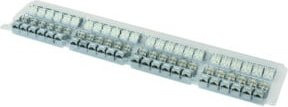 Telegärtner AMJ-S Modul Cat6A ISO/IEC T568A Ethernet LAN in Silber - Bild 1