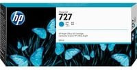 HP Original 727 Tintenpatrone Cyan F9J76A mit 300 ml - Bild 1