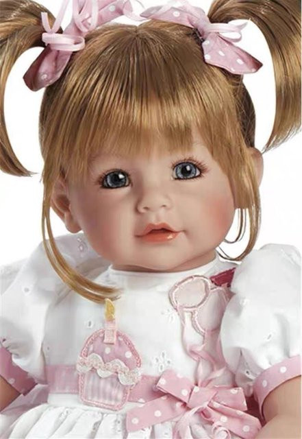NPK-Lifelike Reborn Baby Doll, Kleinkind-Spielpuppe, Mädchen, 20 Zoll - Bild 1