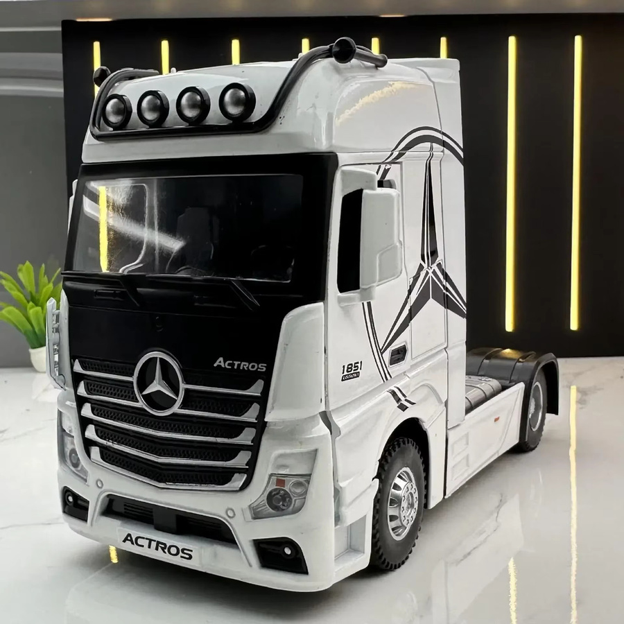 ACIROS LKW Legierung Druckguss, Spielzeugauto, 1:36, mit Sound und Licht - Bild 3