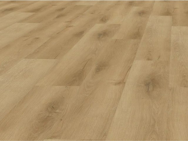 BASICfloor Klickvinyl Landhausdiele Eiche Markant Rohoptik in Braun - Bild 1