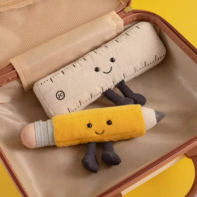 Jellycat Bleistift-Lineal-Plüschtier, Plüsch / Textil, Bunt / Mehrfarbig - Bild 1