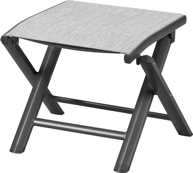 LIVARNO Alu-Klapphocker Houston in hellgrau-meliert - Bild 1