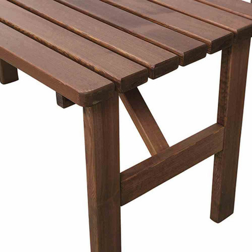 FUN STAR Gartentisch Tessin aus Kiefernholz in Braun, Rechteckig, B/T/H: 150 x 73 x 74 cm - Bild 2
