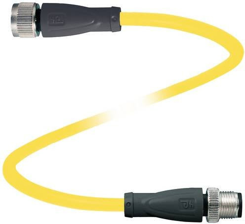 Pepperl+Fuchs 268403 Sensor-Aktor-Steckverbinder konfektioniert gelb 4-polig Länge: 5 m - Bild 1