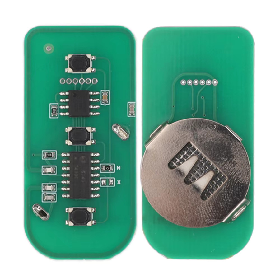 Jingyuqin Funkfernbedienung mit 2 Tasten für Mazda M6 2 3 6 Serie 2014-2018 und Ford Ranger Everest 2003-2010, 433MHz FSK, Schwarz - Bild 4