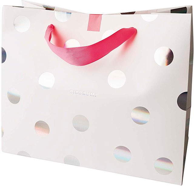 Rico Design Ricorumi Geschenktüte aus Papier, Multicolor, B/T/H: 22 x 10 x 18 cm - Bild 1