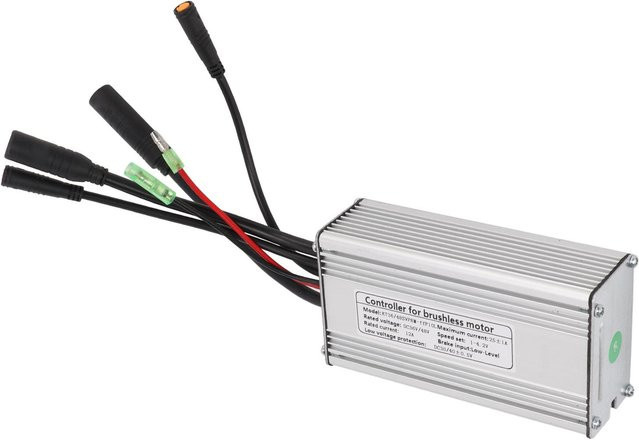 CosyHome Sinus Welle Controller für elektrische Fahrräder mit bürstenlosem Motor, wasserdicht, 36V/48V 25A, Farbe: Weiß/Silber - Bild 1