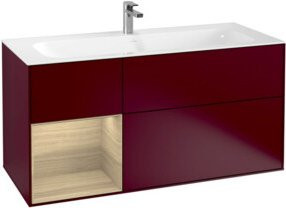 V&B Waschtischunterschrank Finion Wandbeleuchtung Peony Matt B: 119,6 cm, T: 49,8 cm - Bild 1