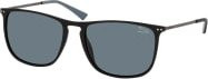 Jaguar 317622 Sonnenbrille, quadratisch, Vollrand, Herren, black, grey - Bild 1