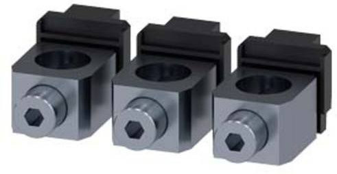 Siemens 3VA9383-0JB13 Leistungsschalterzubehör, Grau, B/H/T: 4,0 x 3,83 x 7,87 cm - Bild 1