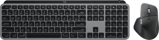 Logitech MX Master 4 für Mac Maus und MX Keys S for Mac Tastatur Set, Bluetooth, Schwarz, QWERTZ - Bild 1