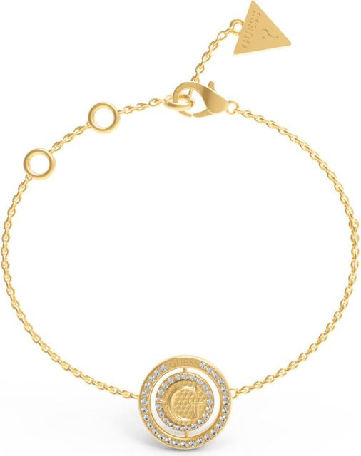 Guess Armband, Edelstahl, Gold, Kristall, Zirkonia, Damen - Bild 1