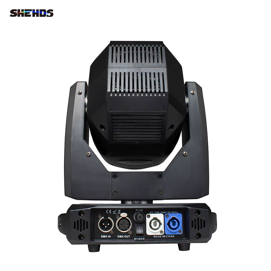 SHEHDS 160W 3in1 LED Moving Head DMX512 Spotlight Beam Wash Spot in Schwarz - Bild 2