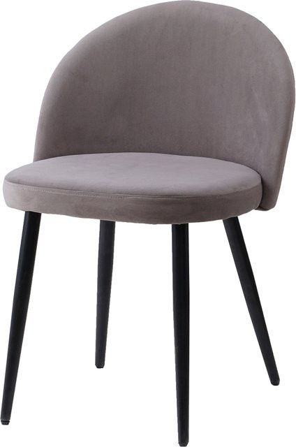 HTI-Living Stuhl Tampa modern Retro in Grau - Bild 1