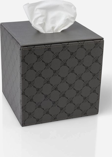 JOOP! CORNFLOWER Kleenexbox quadratisch aus Kunststoff in Anthrazit/Schwarz - Bild 1