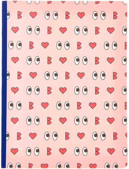 Rico Design x Redfries Notizbuch Liebe Hardcover in Pink und Gelb, 128 Seiten, B: 14,5 cm, H: 19 cm - Bild 1