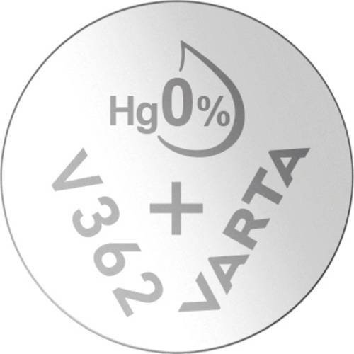 Varta Knopfzelle 362 Silberoxid 1.55 V 21 mAh - Bild 1