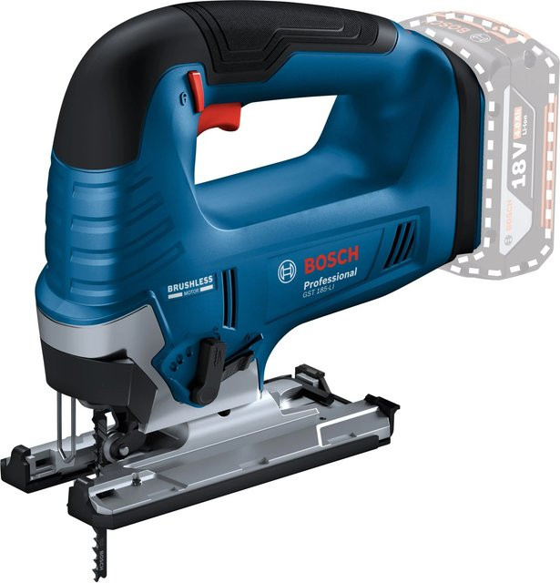 Bosch Professional Akku-Stichsäge GST 18V-125 B Solo in Blau und Schwarz - Bild 1