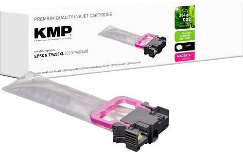KMP Druckerpatrone Magenta kompatibel mit Epson T9453 E257X 1645 4006 - Bild 1