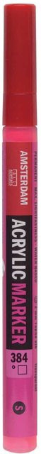 AMSTERDAM Acrylic Marker in Reflexrosa mit 1-2mm Strichstärke - Bild 1