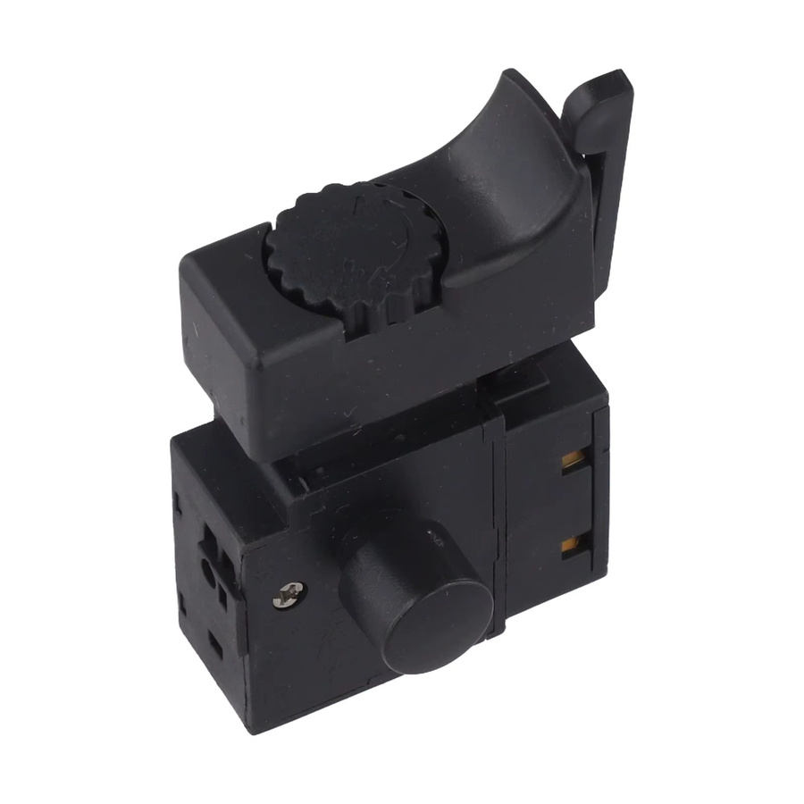 Vibratite SPST Typ Trigger-Schalter für elektrische Bohrmaschinen, 6A 250V, Kunststoff-Geschwindigkeitsregelung - Bild 2