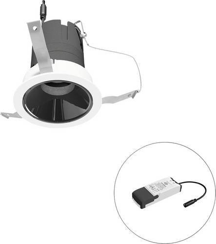 EVN LED-Deckenstrahler F01R09SM0627L15P in Weiß, rund und verstellbar - Bild 1