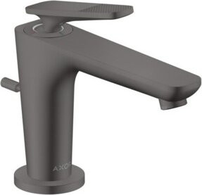 Hansgrohe Axor Citterio C CoolSt cubic cut Waschtisch-Einhebelmischer in Gunmetal Grey mit Pop-up-Abfluss - Bild 1