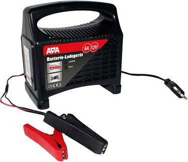 APA Batterieladegerät 12 V, 6 A, schwarz - Bild 2