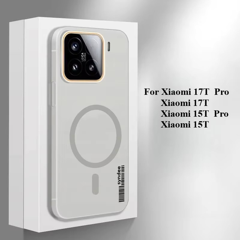 Transparente Xiaomi Schutzhülle aus PC mit magnetischer Befestigung und kabelloser Ladefunktion in Grau - Bild 3