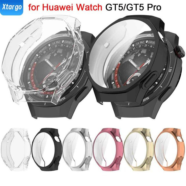 XTargo Uhrenzubehör für Huawei Watch GT5 Pro, Kunststoff, Silber, Unisex - Bild 1