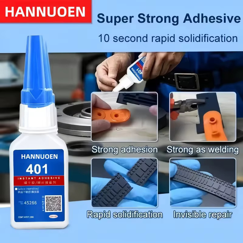 Loansan Superkleber 401 Schnelltrocknender Flüssigkleber für Profis - Bild 2