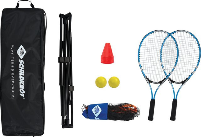 SCHILDKRÖT Backpack Tennis Set, Fitnessgerät, bunt / mehrfarbig - Bild 1