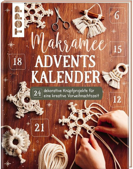 Makramee Adventskalender - Bild 1